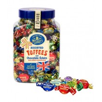 Assorted Toffees & Eclairs (WALKERS NONSUCH) 1.25Kg Jar