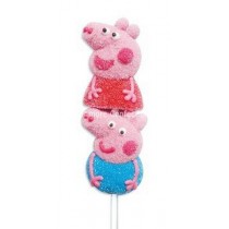 Peppa Pig Marshmallow Pops (Bazooka) 16 Count