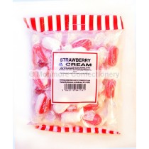 monmore confectionery strawberry and cream 250g bag