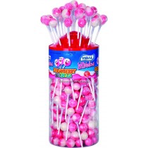 Strawberry and Cream Lollies (Vidal) 150 Count