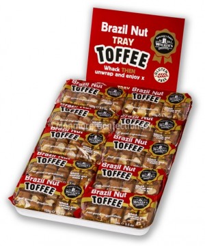 BRAZIL NUT TOFFEE TRAY PACK (WALKERS NONSUCH) 10 COUNT