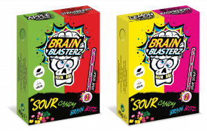 Brain Blasterz Sour Candy Bitz 12x144g