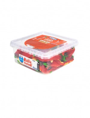 Vidal Jelly Fill Hot Chillies Tub (75 Count)