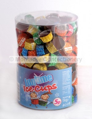 CHOCOLATE ICE CUPS (FUNTIME) 200 COUNT